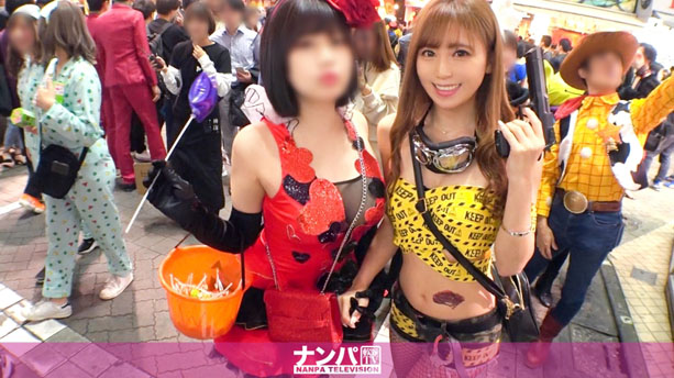 渋谷ハロウィンは今年も大盛り上がり!ノリ良し顔良しカラダ良しのエロポリス(?)をホテル連れ込み撮影会!ちょっと強引でも今夜だけは許される!気づけは自らチ○ポを貪り出す姿に興奮必至!!
